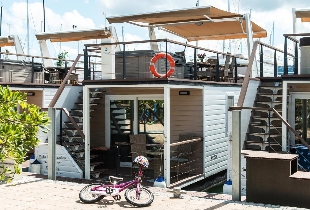Marina Luxury Houseboat Olive Villa Portorož Buitenkant foto