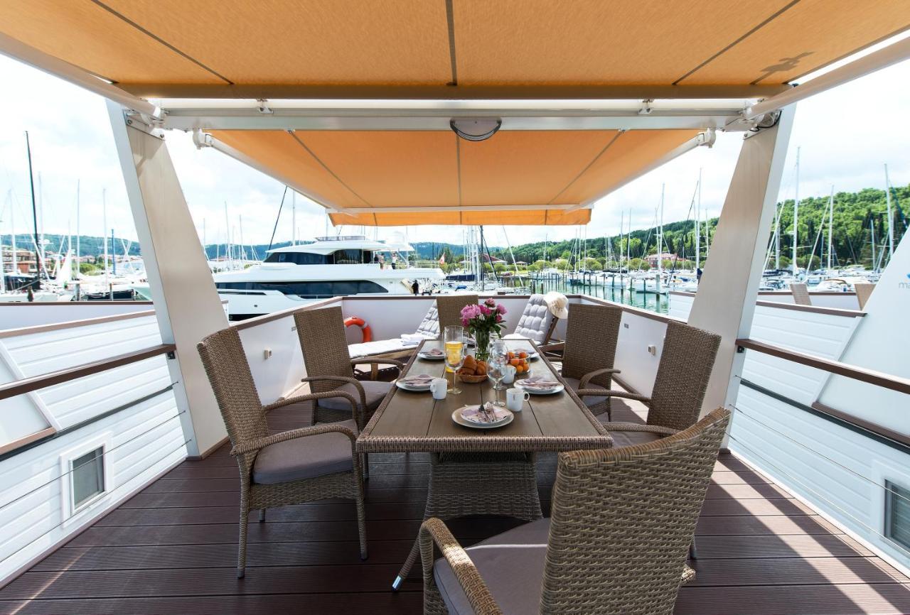 Marina Luxury Houseboat Olive Villa Portorož Buitenkant foto