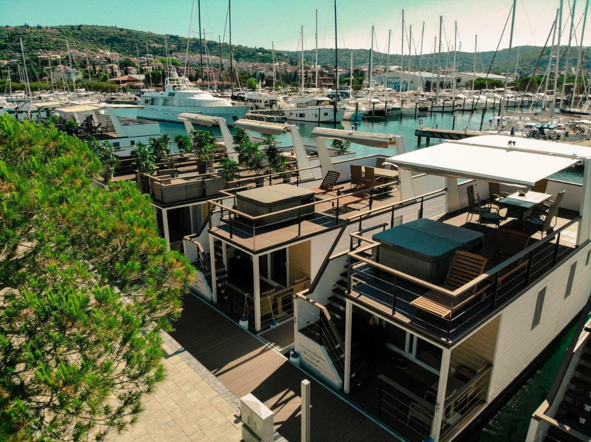 Marina Luxury Houseboat Olive Villa Portorož Buitenkant foto